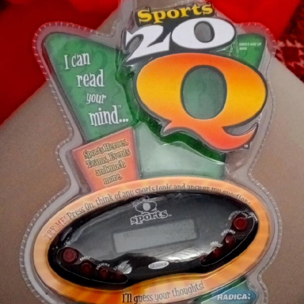 Radica 20Q Sports Handheld Game